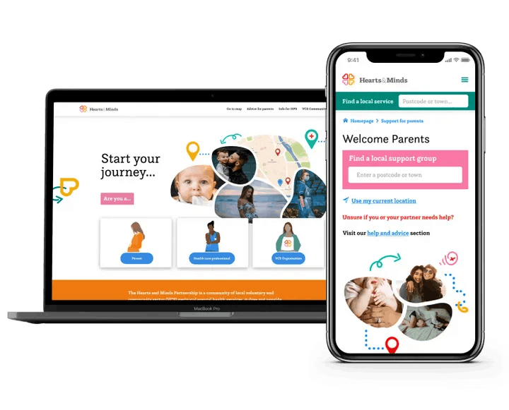 Hearts & Minds web and app