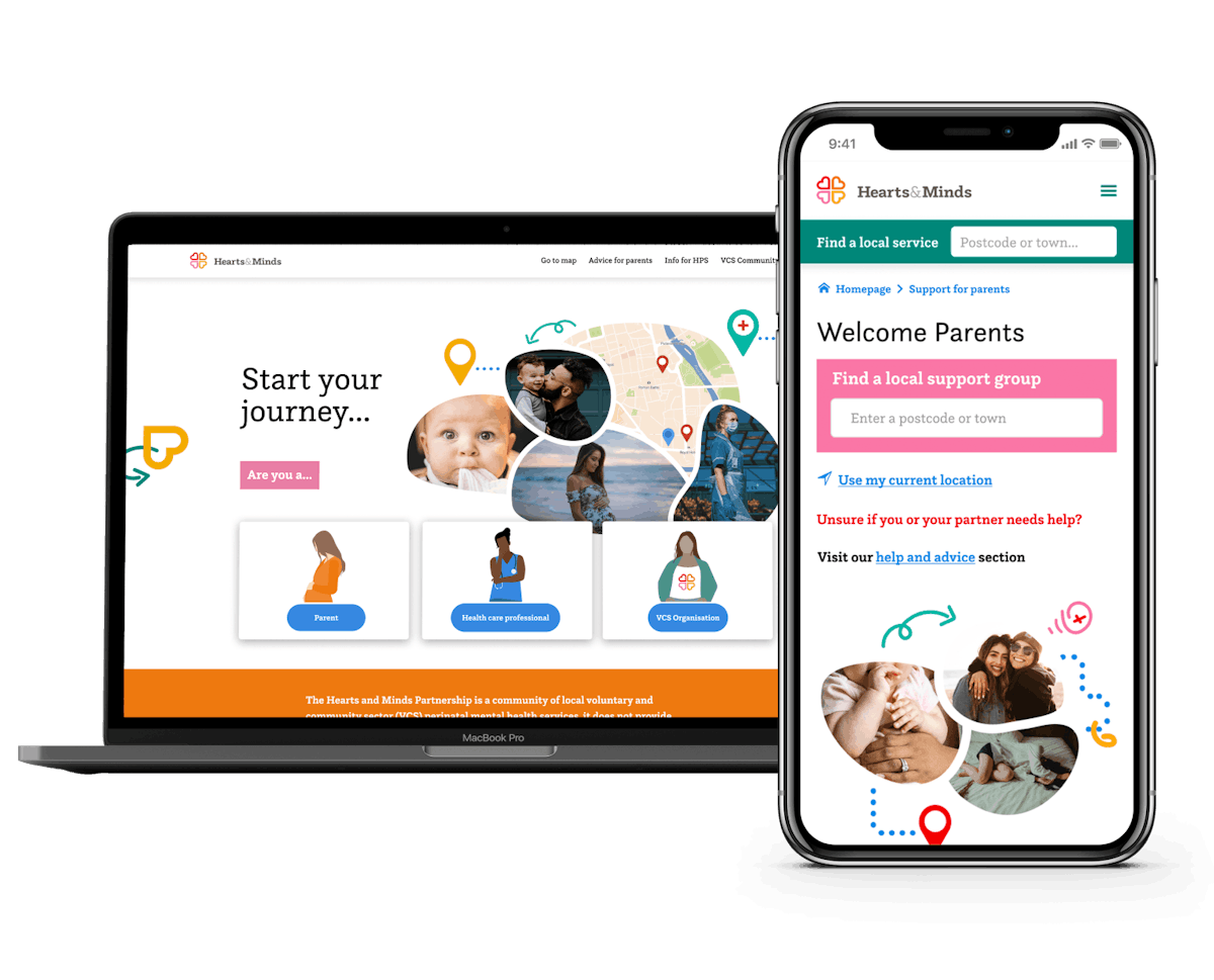 Hearts & Minds web and app