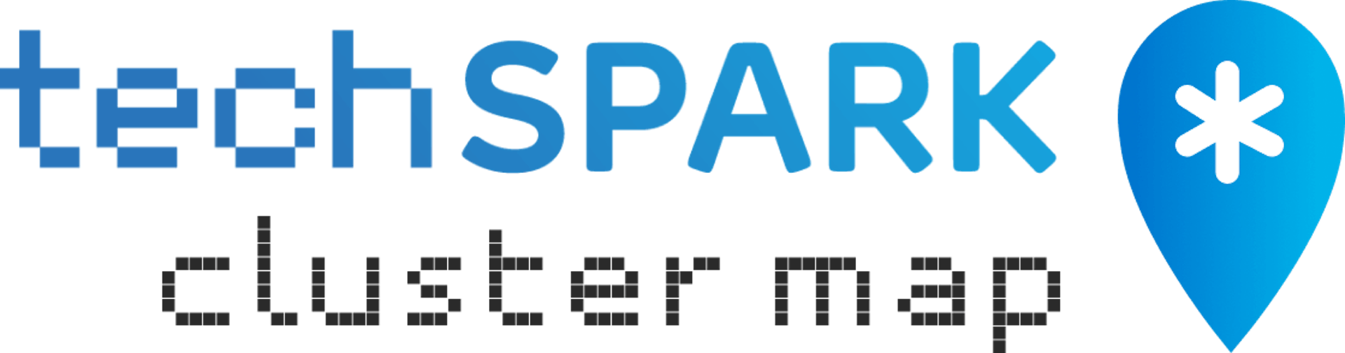 techspark cluster map logo