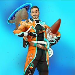 cartoon of Matt Harris