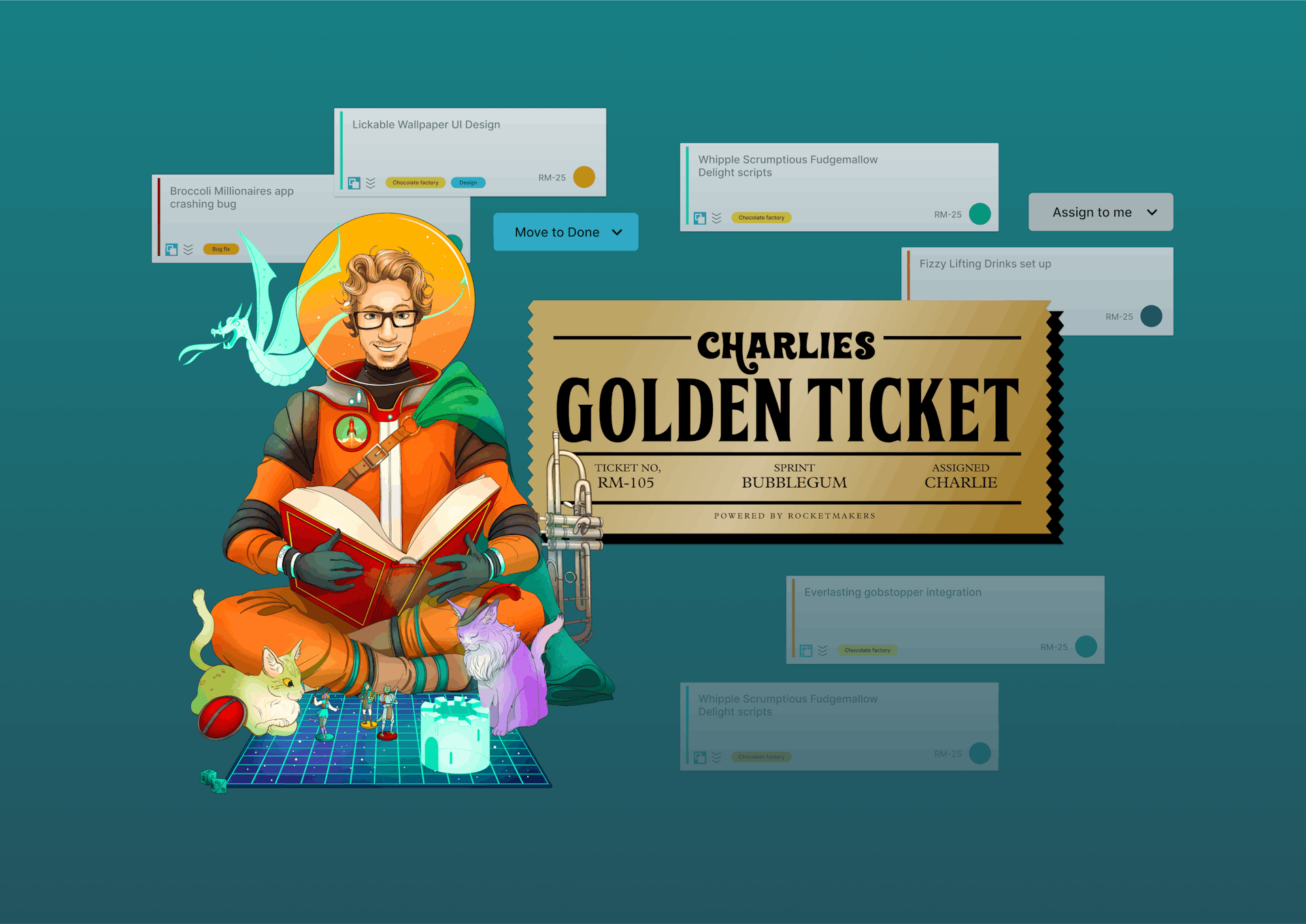 charlie and his golden ticket animation