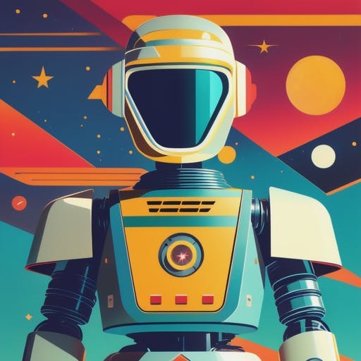 ai robot in space