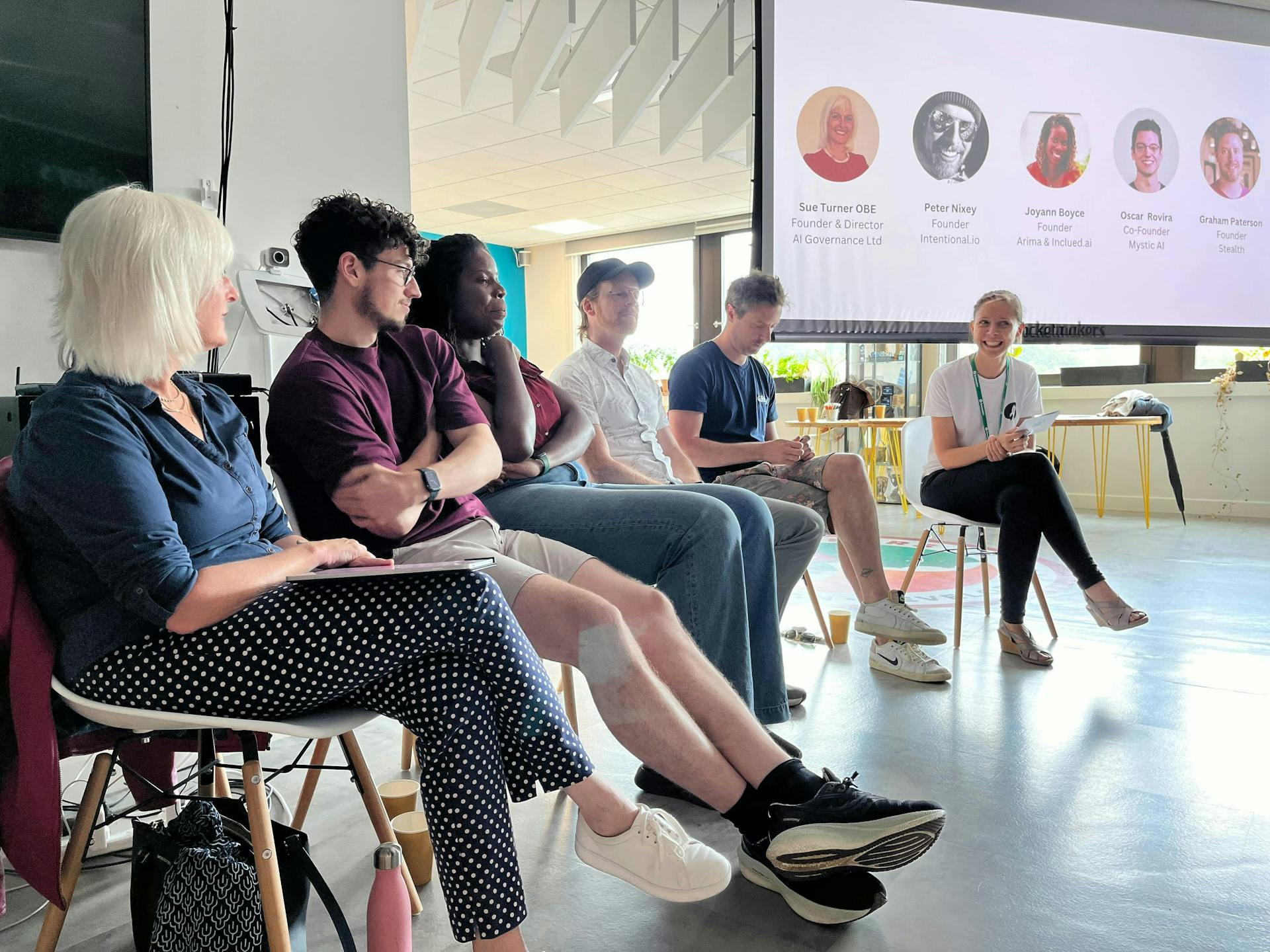 AI panel at Rocketmakers