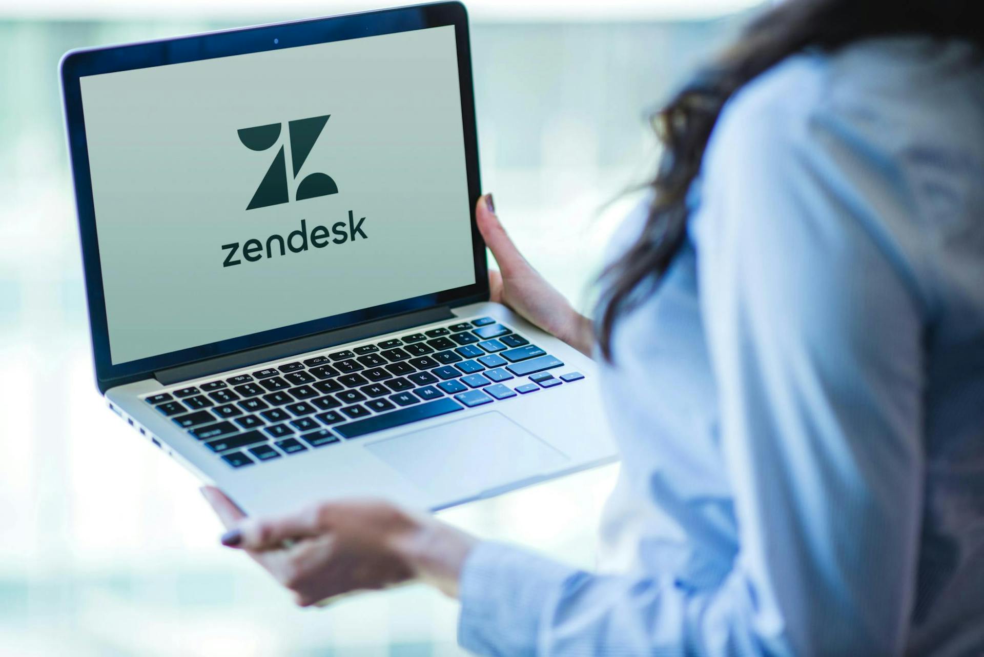 zendesk on a laptop