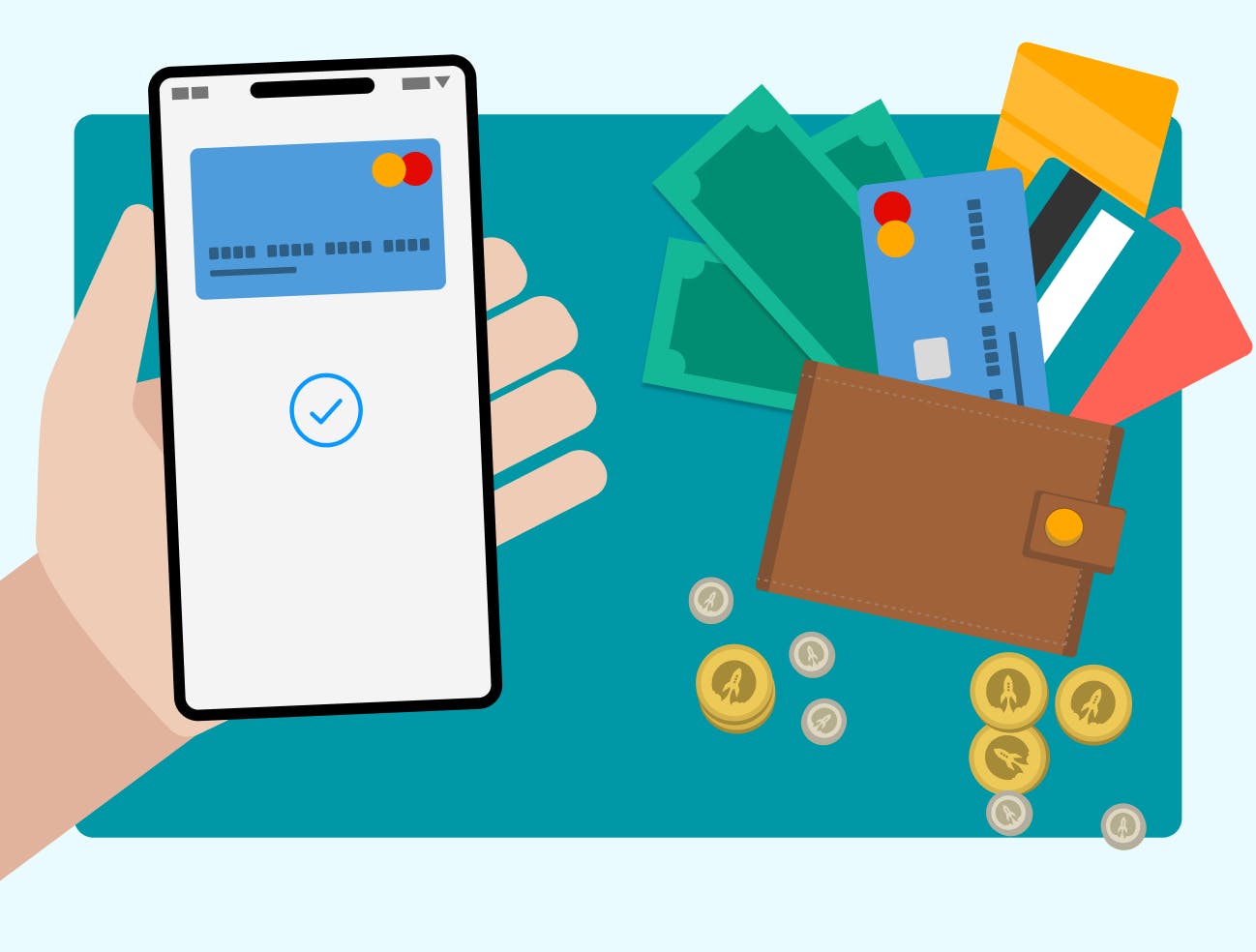 a phone with contactless payments