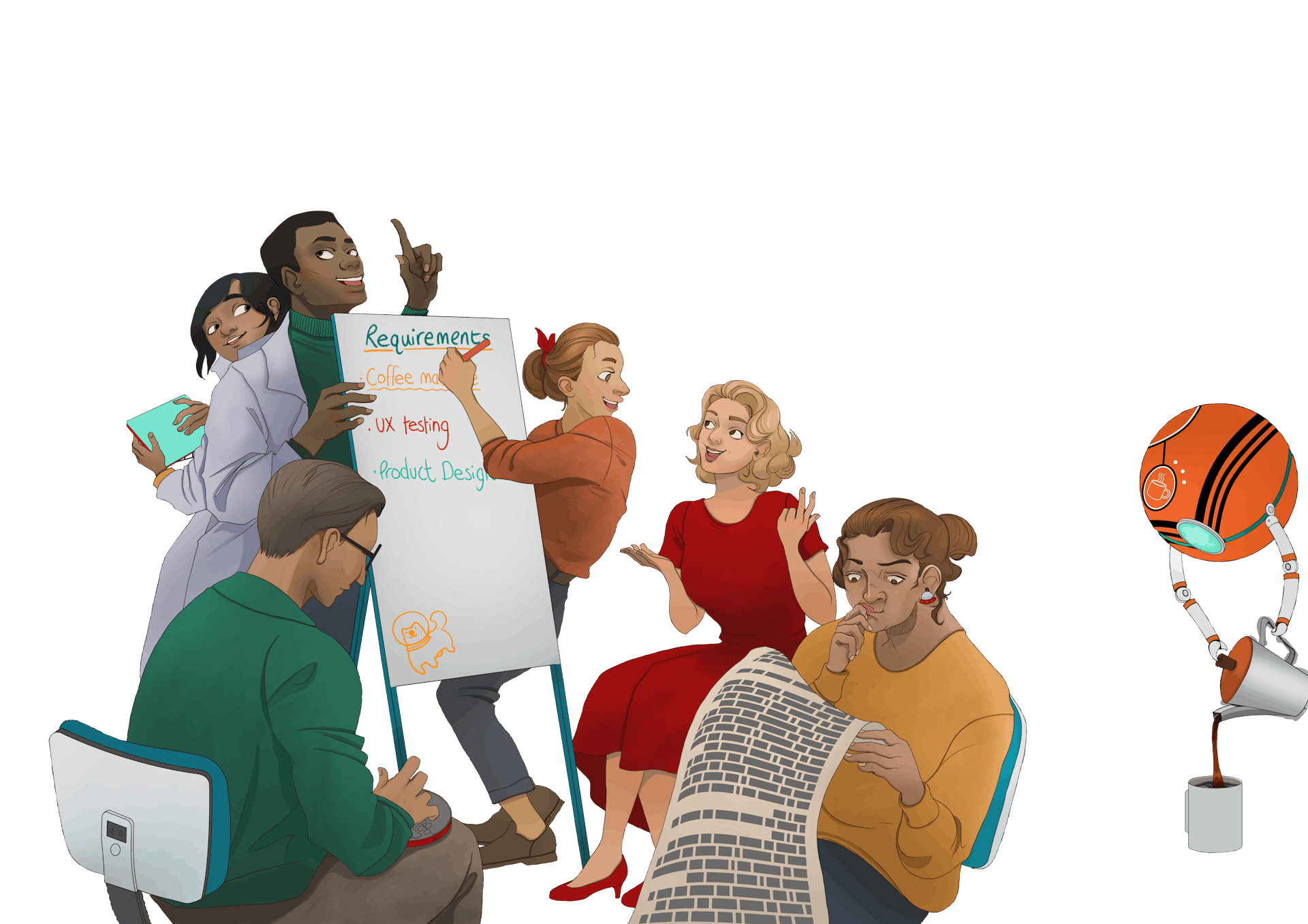 illustration for hero slice