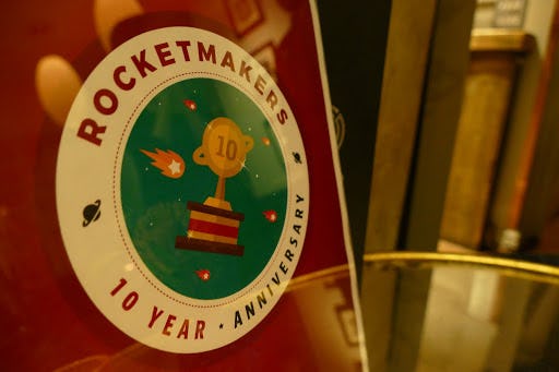 Rocketmakers 10th Anniversary