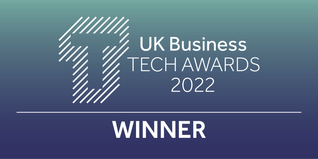 UK Business tech awards 2022 winner