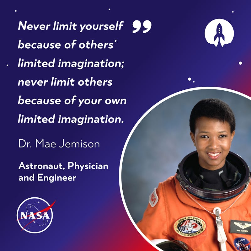 Mae Jemison NASA quote