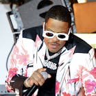MA$E performs in the Carousel Club at the 2022 Pegasus World Cup at Gulfstream on January 29, 2022 in Hallandale, Florida. (Photo by Alexander Tamargo/Getty Images for Stronach Group)