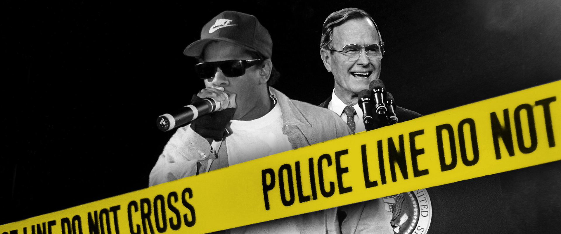 EAZY E and GEORGE H.W. BUSH
