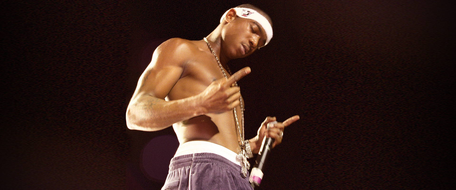 Ja Rule on stage 2001
