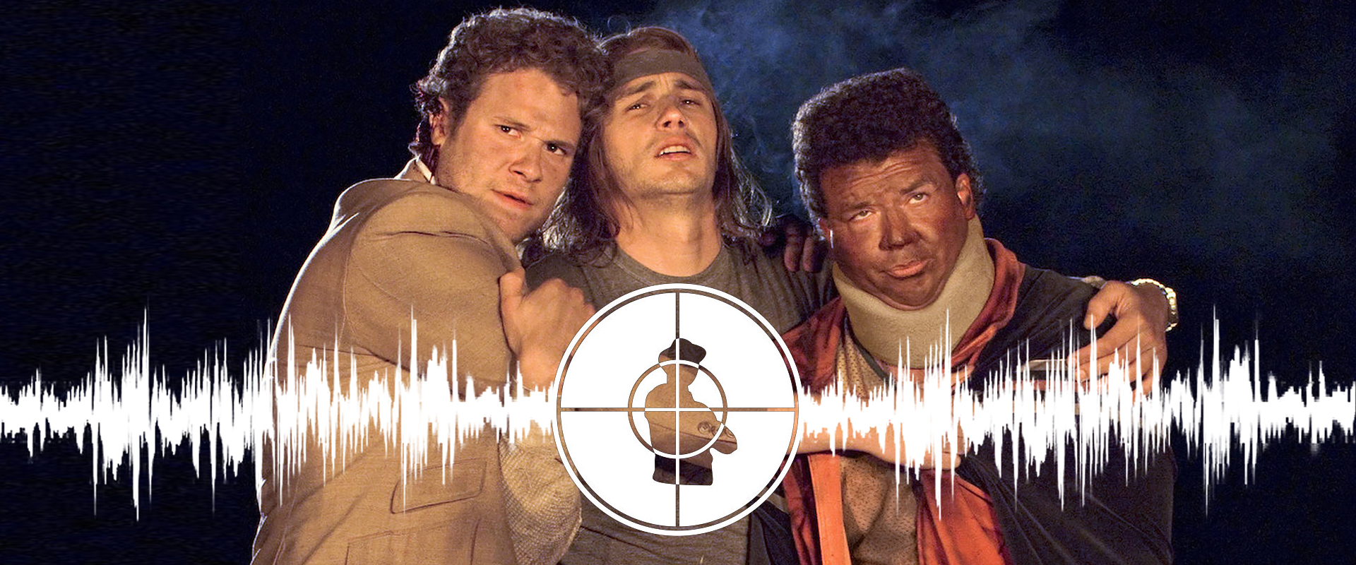 (L-R) Seth Rogen, James Franco and Danny McBride in "Pineapple Express" 