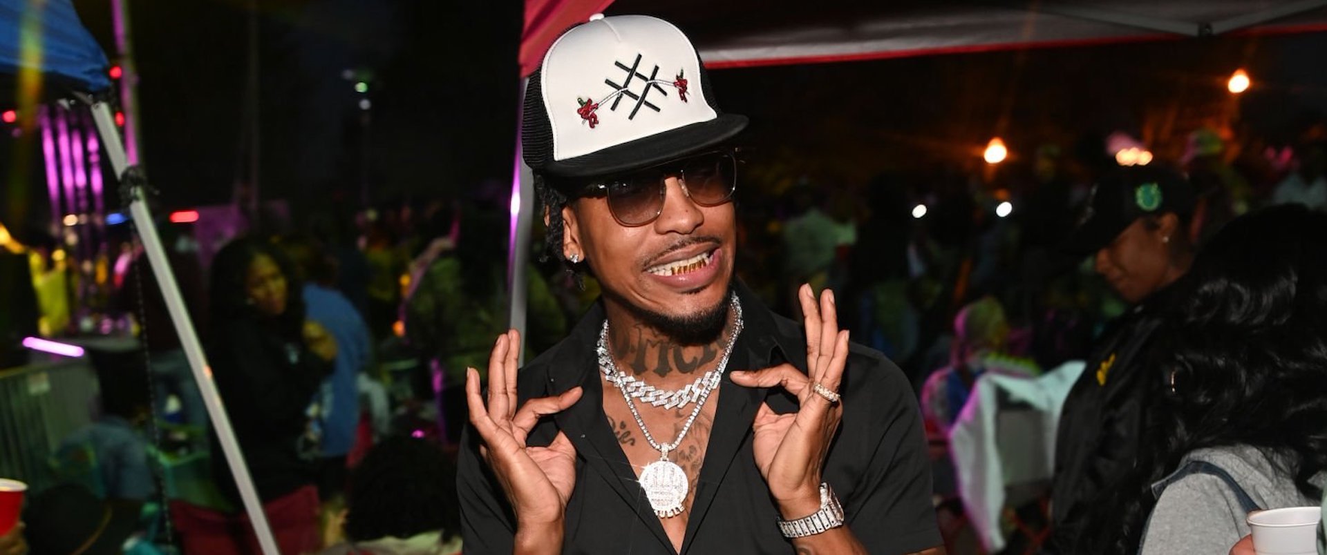 Trouble attends Atlanta's R&B Soul Picnic at Piedmont Park on April 3, 2022 in Atlanta, Georgia. (Photo by Prince Williams/Wireimage)