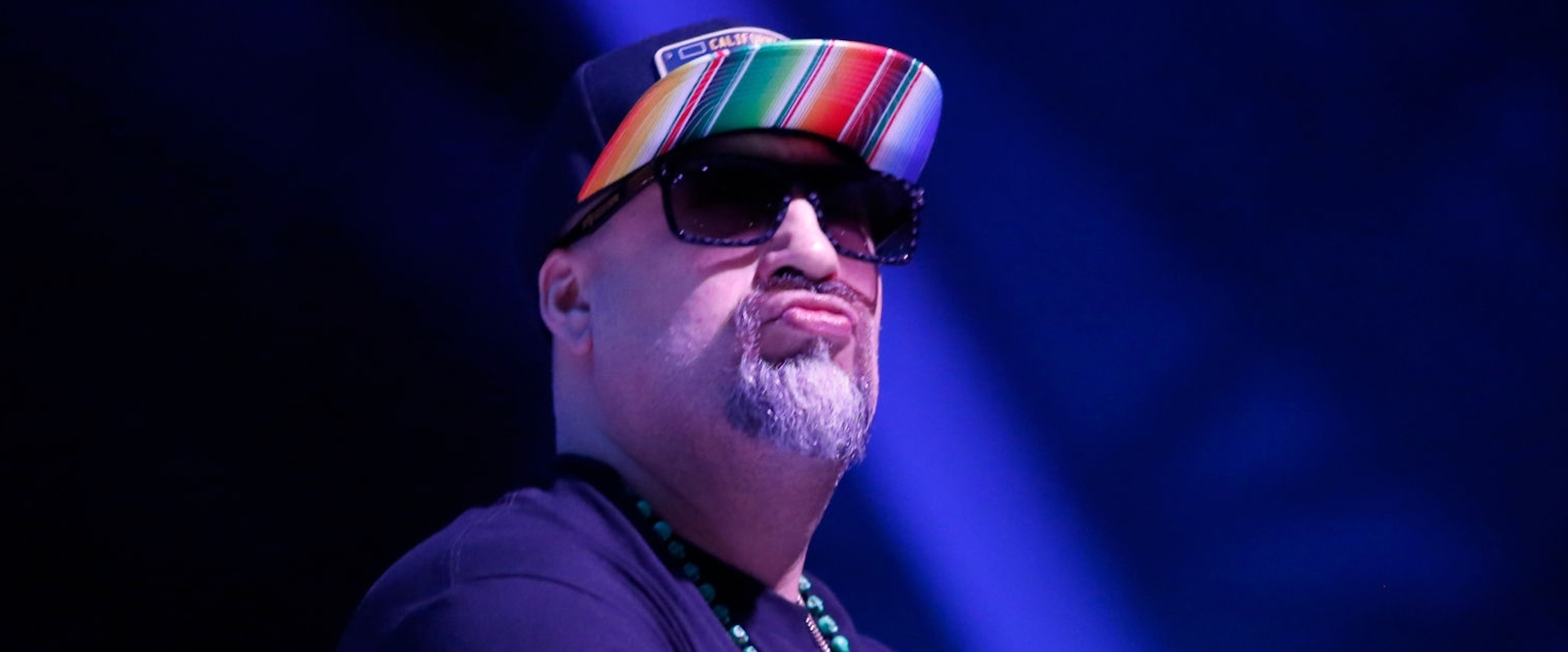 Rapper B-Real of Cypress Hill performs in concert at Craig Ranch Amphitheater on August 17, 2021 in North Las Vegas, Nevada. 