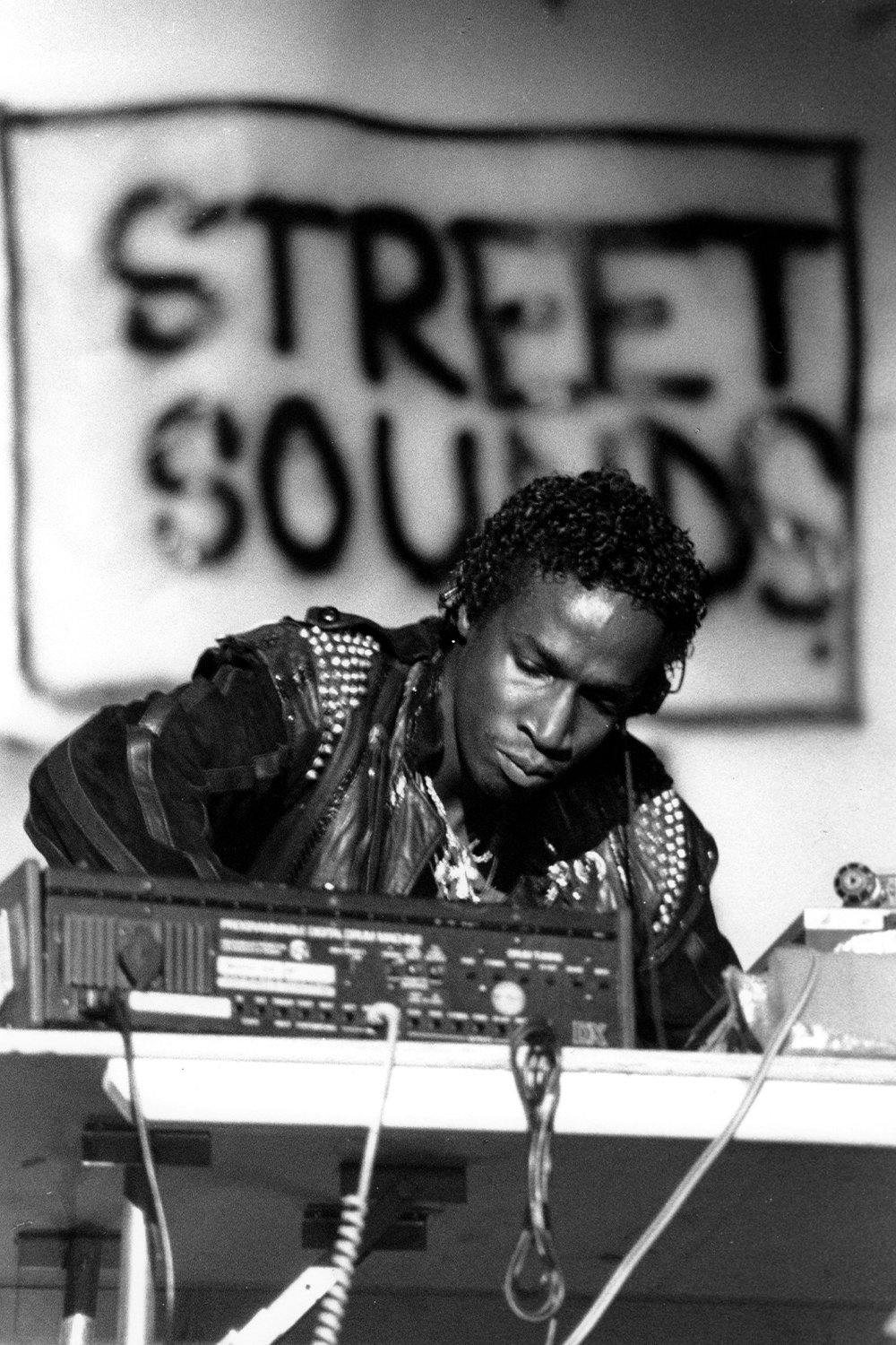 DJ Grandmaster Flash aka Joseph Saddler of the rap group 