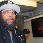 NEW YORK, NEW YORK - MARCH 01: Rapper Talib Kweli appears backstage when they attend City Winery Presents: Harry Belafonte's 93rd Birthday Celebration at The Apollo Theater on March 01, 2020 in New York City