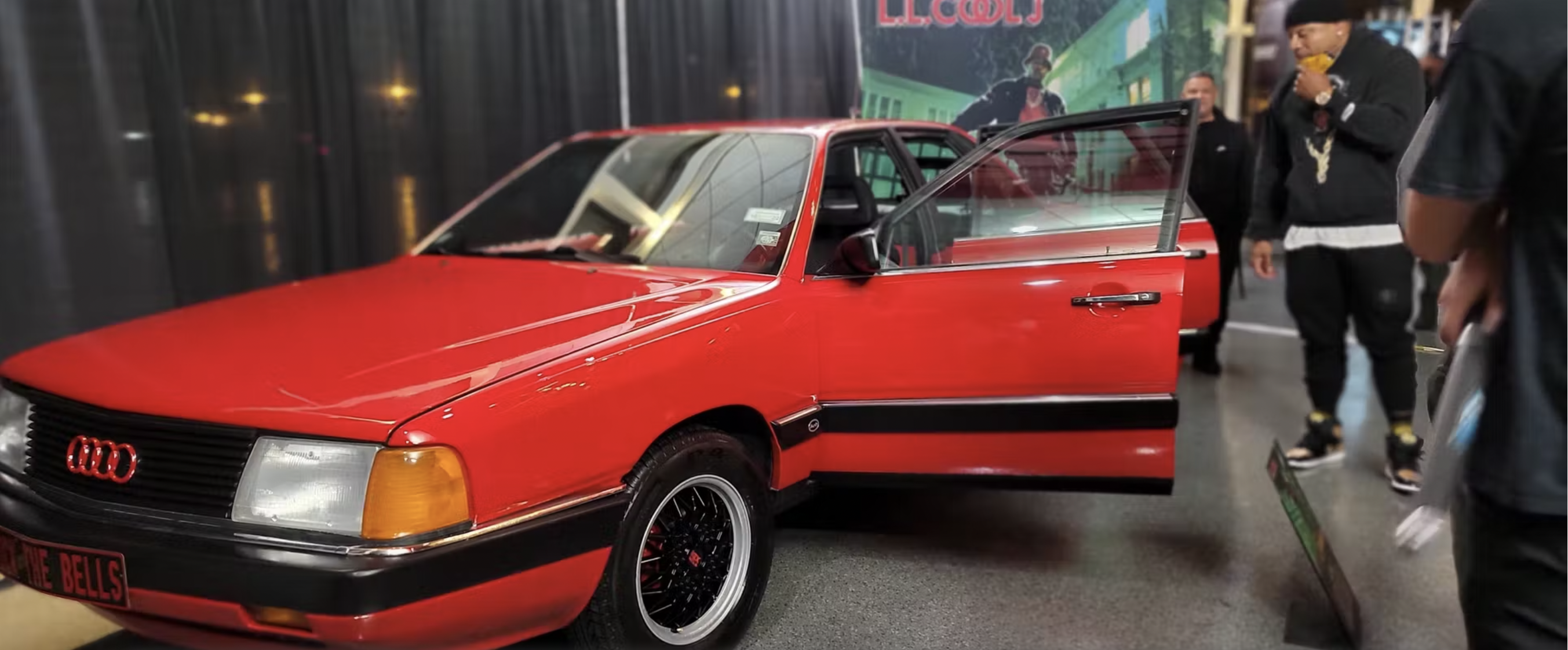 LL COOL J Audi 5000 at Rock and Roll Hall of Fame