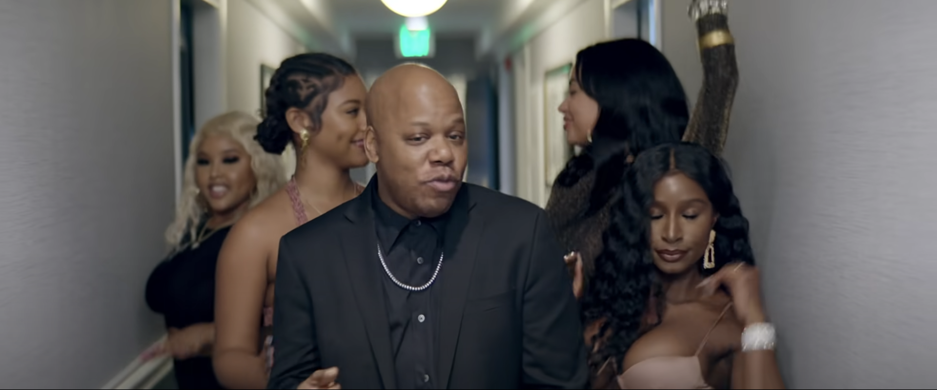 Too $hort in the music video for "Big Sexy Thang"