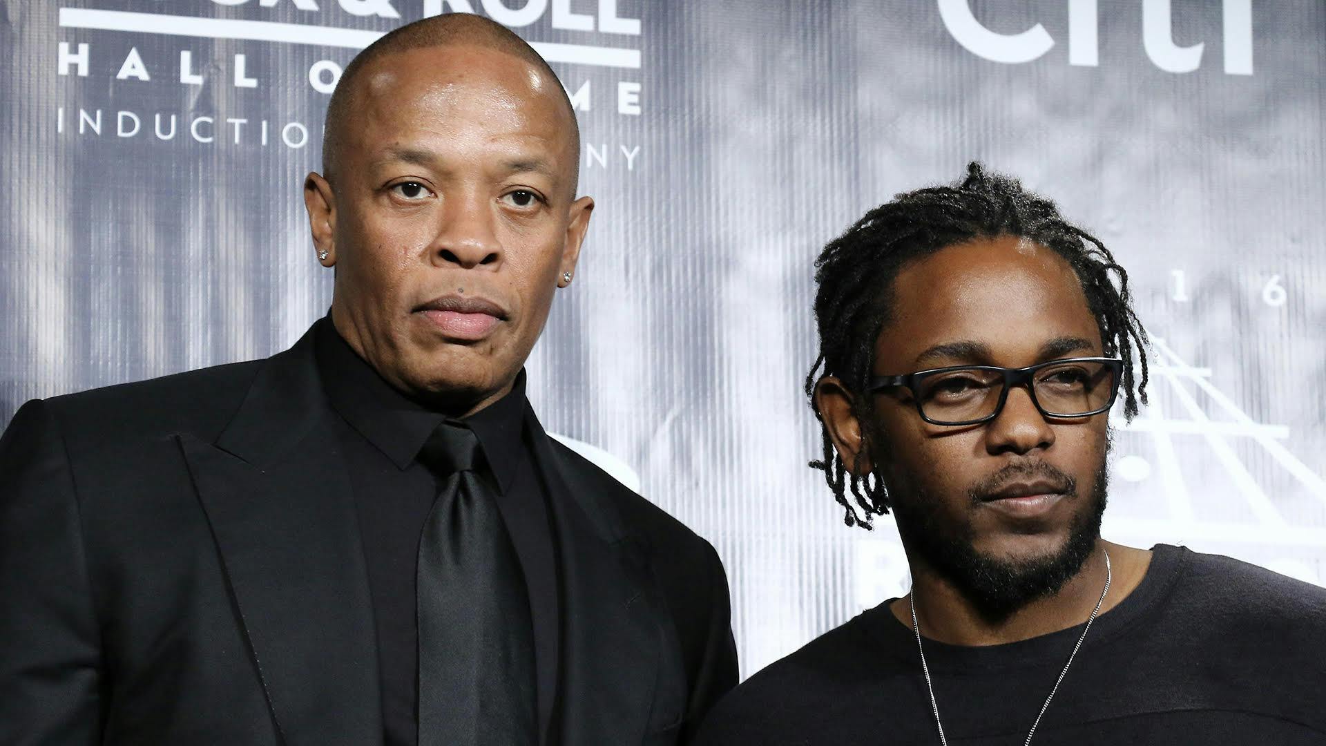Dr. Dre and Kendrick Lamar