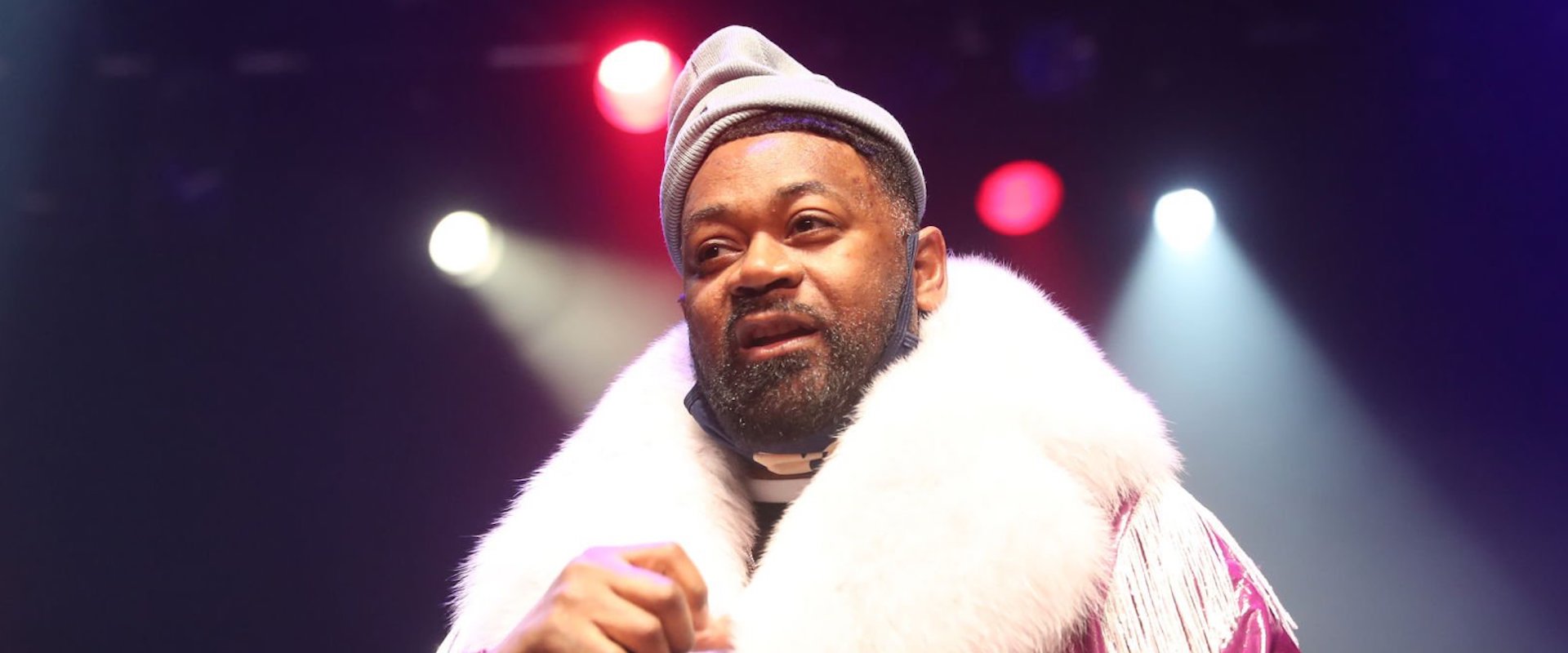 Ghostface Killah performs onstage during K Woods Foundation Turkey Giveaway And Thanksgiving Eve Comedy Jam on November 24, 2021 in New York City. (Photo by Johnny Nunez/WireImage)