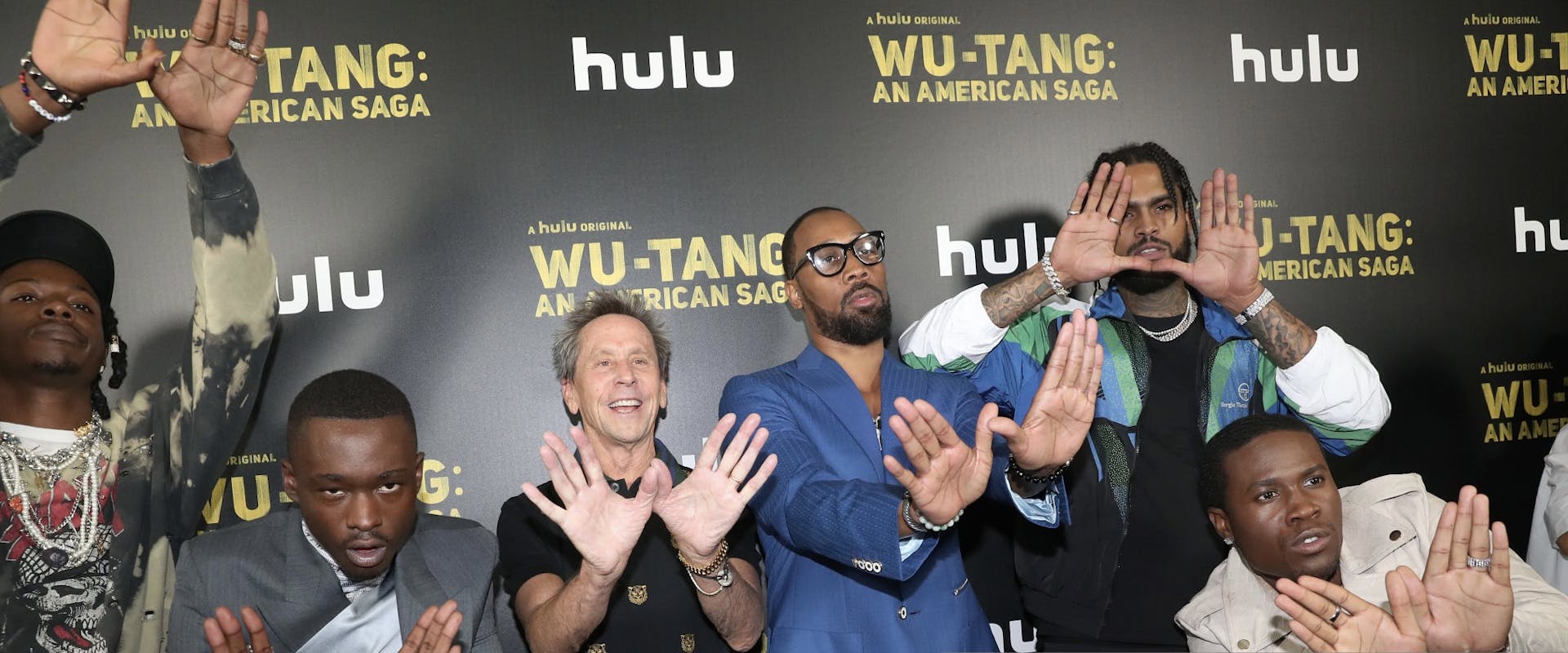 Wu-Tang Cast in Red Carpet 