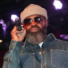 NEW YORK, NEW YORK - MARCH 24: Black Thought performs onstage during The Soul Rebels In Concert at Brooklyn Bowl in New York City. 