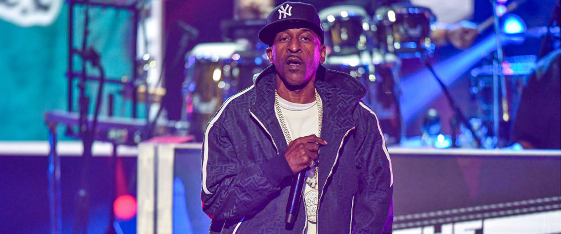 BET Hip Hop Awards 2023 - Show
ATLANTA, GEORGIA - OCTOBER 03: In this image released on October 10, 2023, Rakim performs onstage during the BET Hip Hop Awards at Cobb Energy Performing Arts Center on October 3, 2023 in Atlanta, Georgia. 