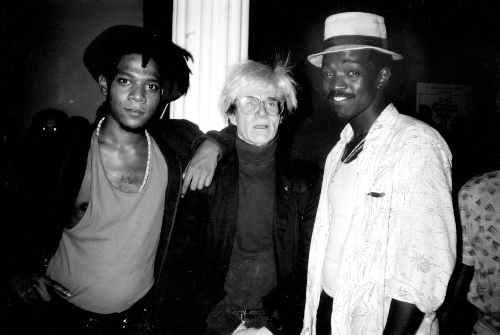 Jean Michel Basquiat, Andy Warhol, Fred Braithwaite 
