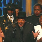 24th Annual Rock and Roll Hall of Fame Induction Ceremony - Show
CLEVELAND - APRIL 04: Jason "Rev. Run" Simmons speaks onstage as Run D.M.C. is inducted at the 24th Annual Rock and Roll Hall of Fame Induction Ceremony at Public Hall on April 4, 2009 in Cleveland, Ohio. 