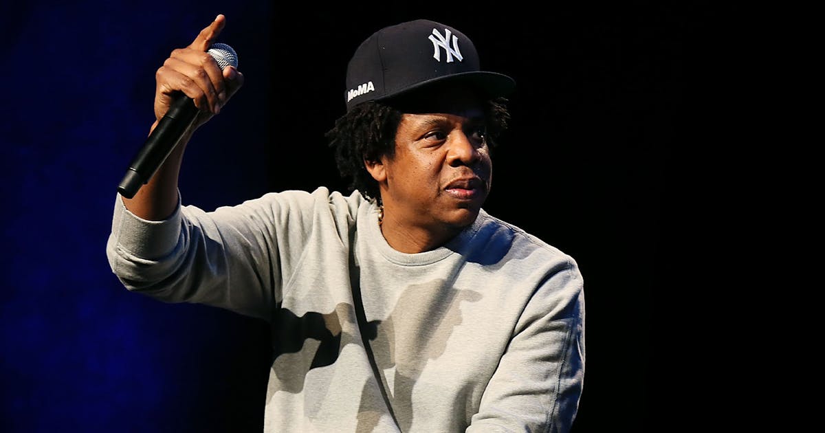 Jay-Z in concert at the Fondation Louis Vuitton on April 14, 2023