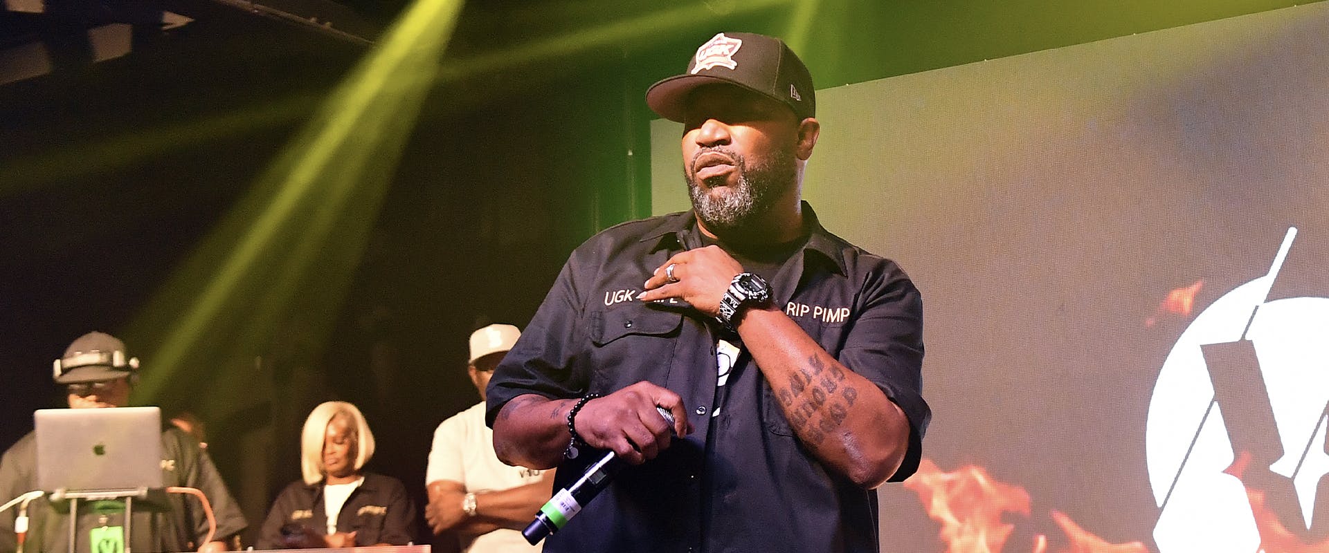 Bun B of UGK perform onstage during VERZUZ 8 Ball & MJG vs UGK at Terminal West on May 26, 2022 in Atlanta, Georgia. (Photo by Paras Griffin/Getty Images)
