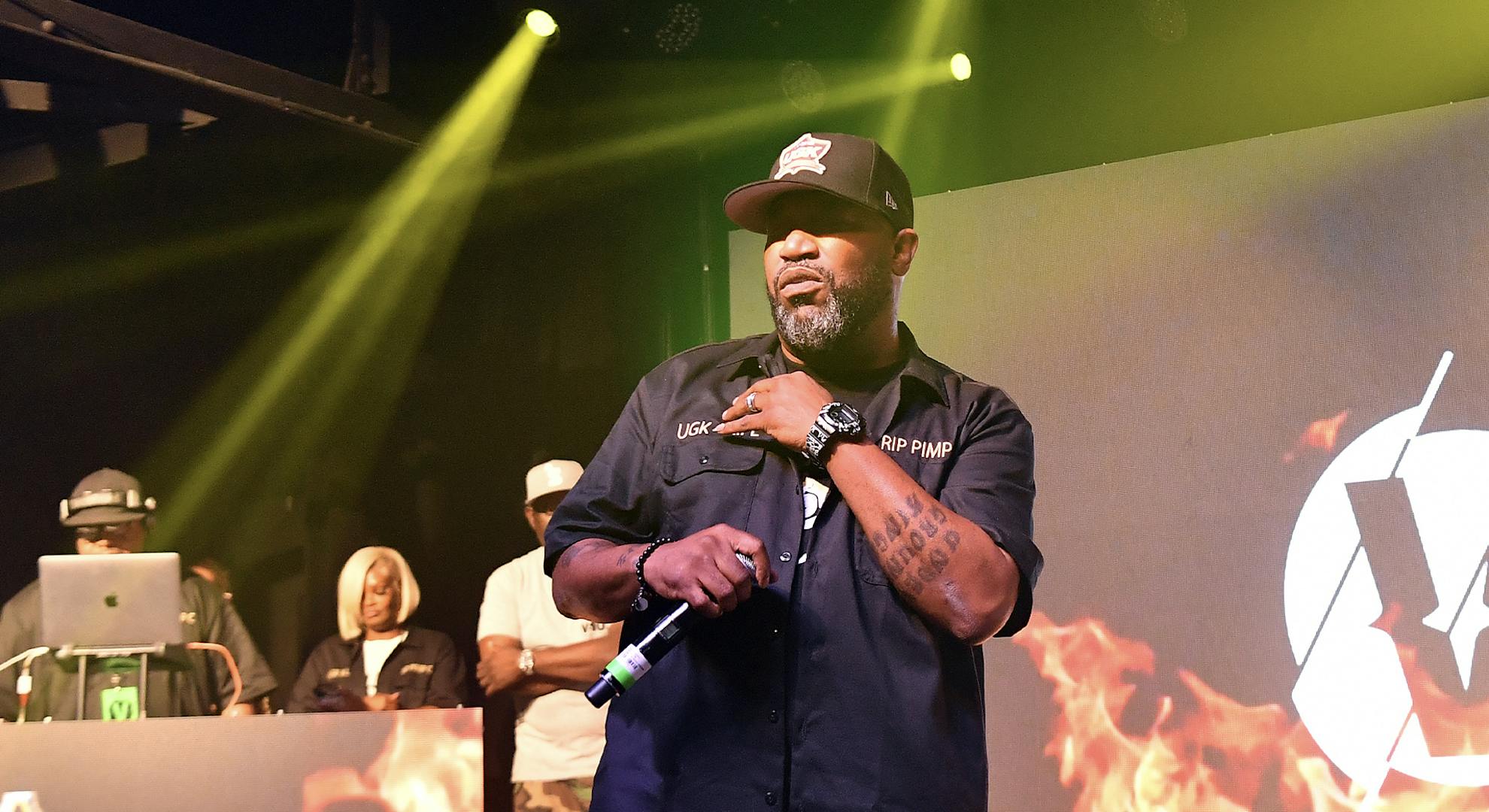 Bun B of UGK perform onstage during VERZUZ 8 Ball & MJG vs UGK at Terminal West on May 26, 2022 in Atlanta, Georgia. (Photo by Paras Griffin/Getty Images)