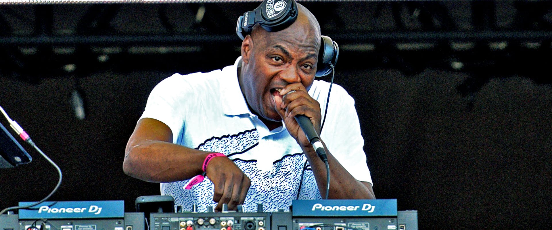 Mister Cee at the Rock The Bells Festival. 2022.