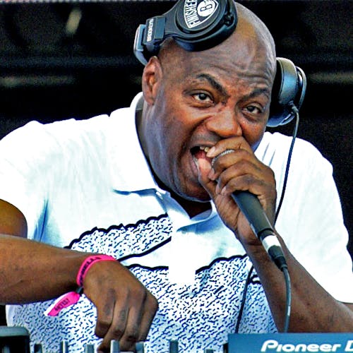 Mister Cee at the Rock The Bells Festival. 2022.
