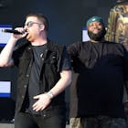 El-P and Killer Mike of Run the Jewels perform live on stage during the All Points East Festival at Victoria Park on May 31, 2019 in London, England. (Photo by Simone Joyner/Getty Images)