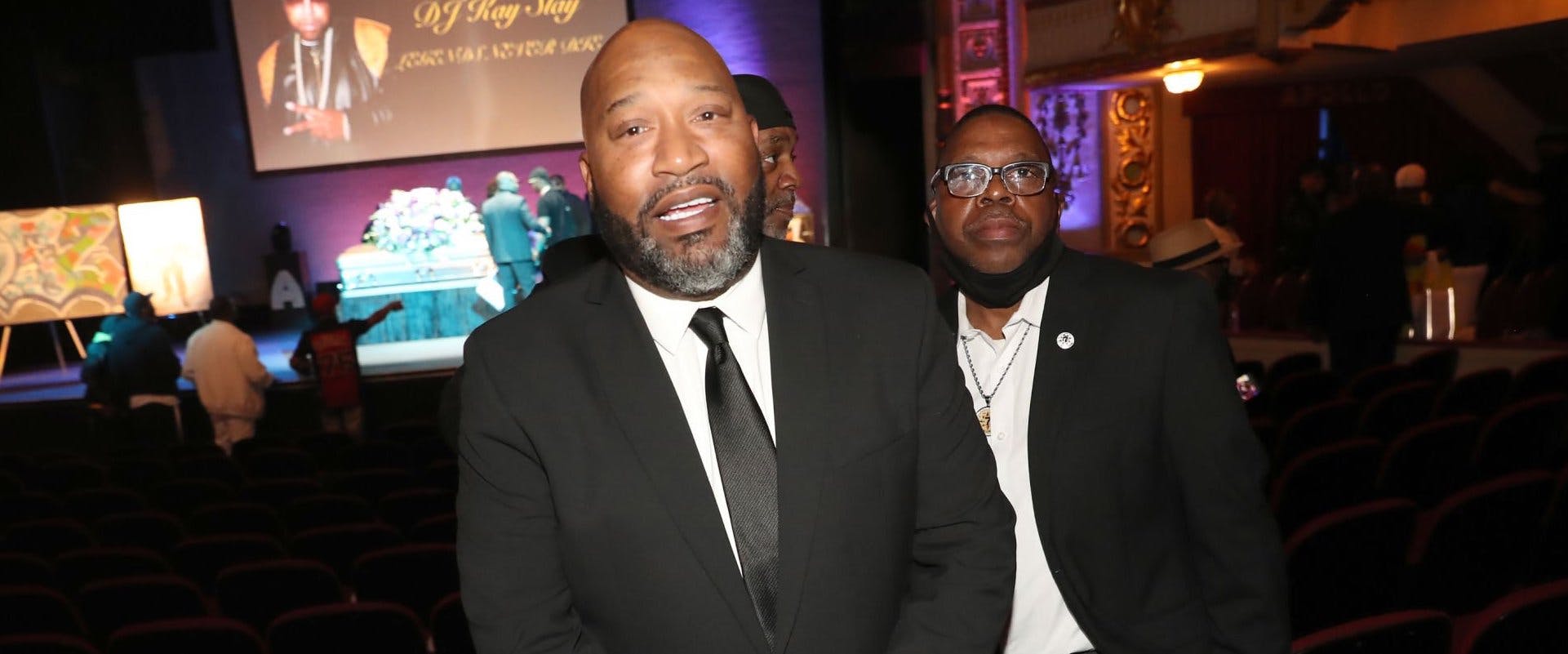 Bun B attends the memorial service for DJ Kay Slay at The Apollo Theater on April 24, 2022 in New York City. (Photo by Johnny Nunez/Getty Images)