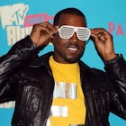 Kanye West attends the 2008 MTV VMAs