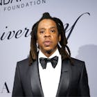 Shawn Carter Foundation 20th Anniversary Black Tie Gala - Red Carpet
NEW YORK, NEW YORK - JULY 14: Jay-Z attends the Shawn Carter Foundation 20th Anniversary Black Tie Gala at Pier 60 on July 14, 2023 in New York City. 