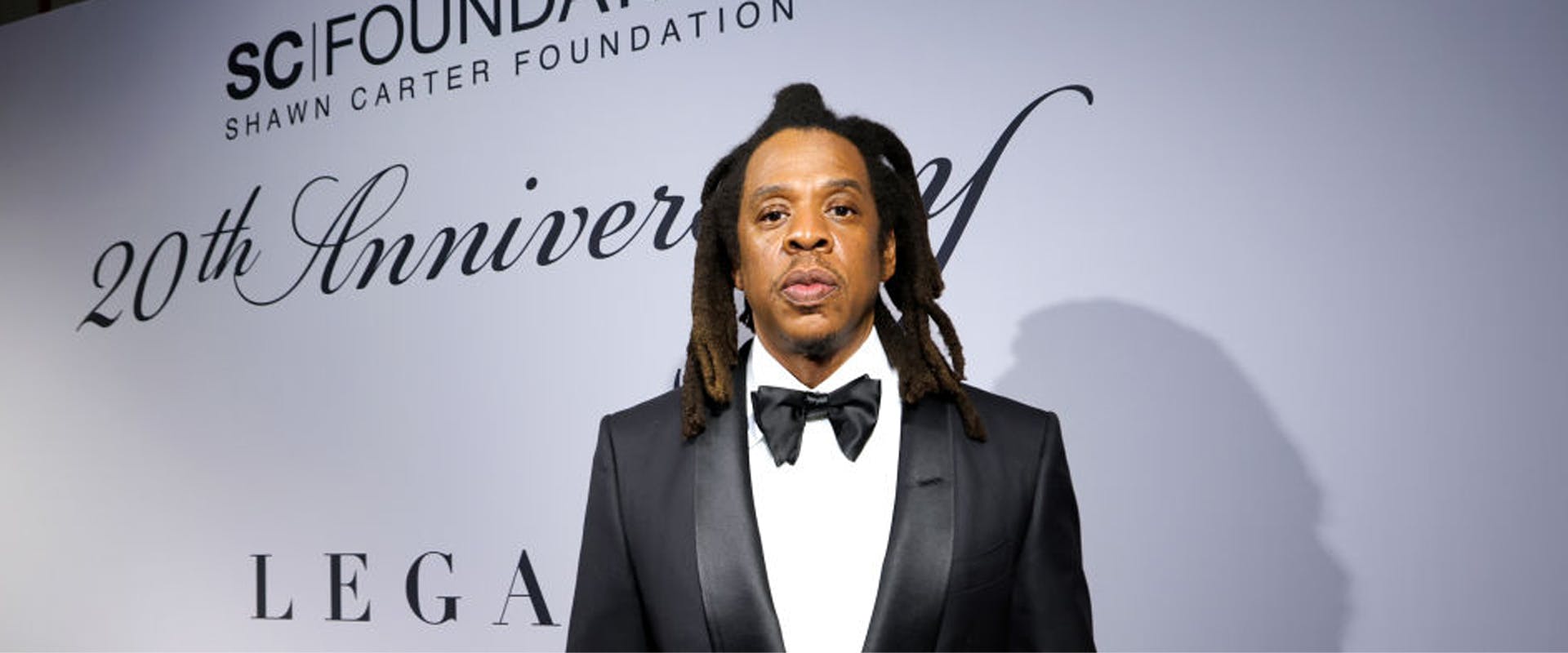 Shawn Carter Foundation 20th Anniversary Black Tie Gala - Red Carpet
NEW YORK, NEW YORK - JULY 14: Jay-Z attends the Shawn Carter Foundation 20th Anniversary Black Tie Gala at Pier 60 on July 14, 2023 in New York City. 