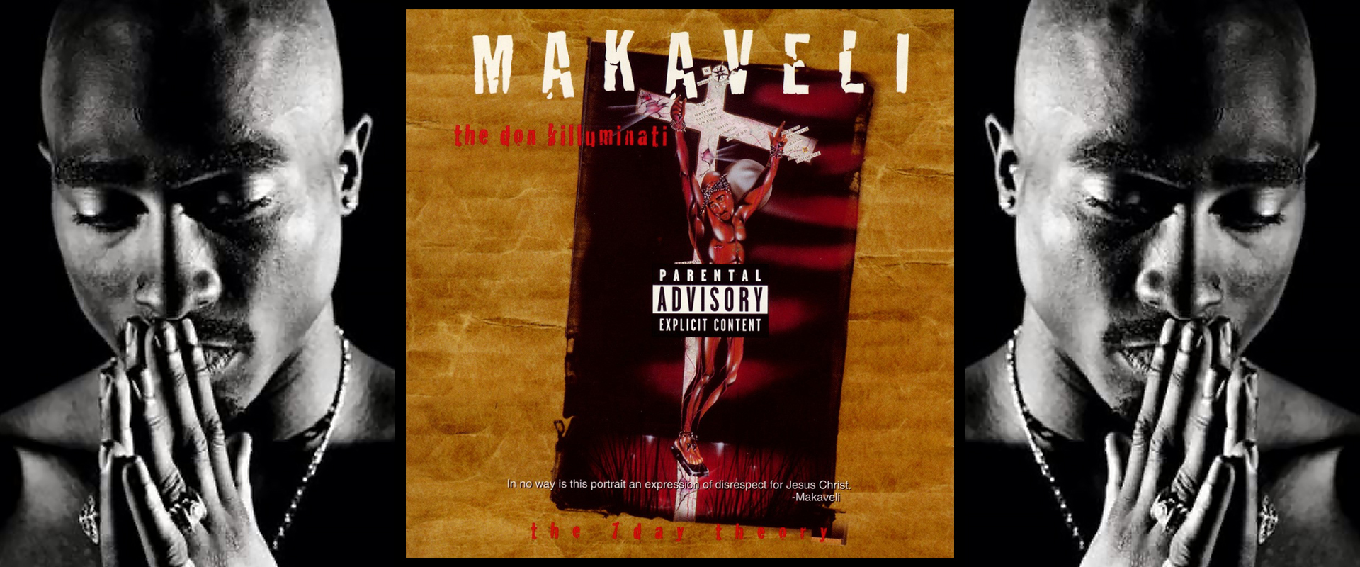 back of makaveli album