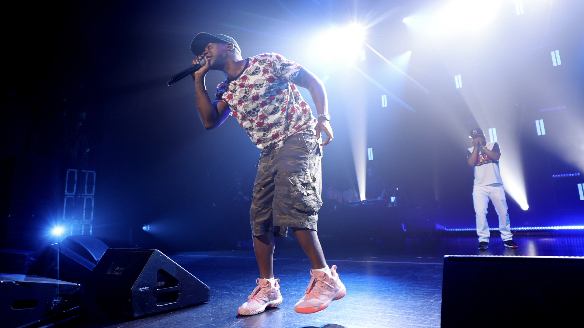 Keith Murray and DJ Quik perform onstage following the "The DOC" premiere during the 2022 Tribeca Festival at Beacon Theatre on June 10, 2022 in New York City. (Photo by Michael Loccisano/Getty Images for Tribeca Film Festival)