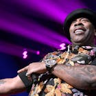 OAKLAND, CALIFORNIA - OCTOBER 01: Busta Rhymes performs during the "New York State of Mind" tour at Oakland Arena on October 01, 2022 in Oakland, California