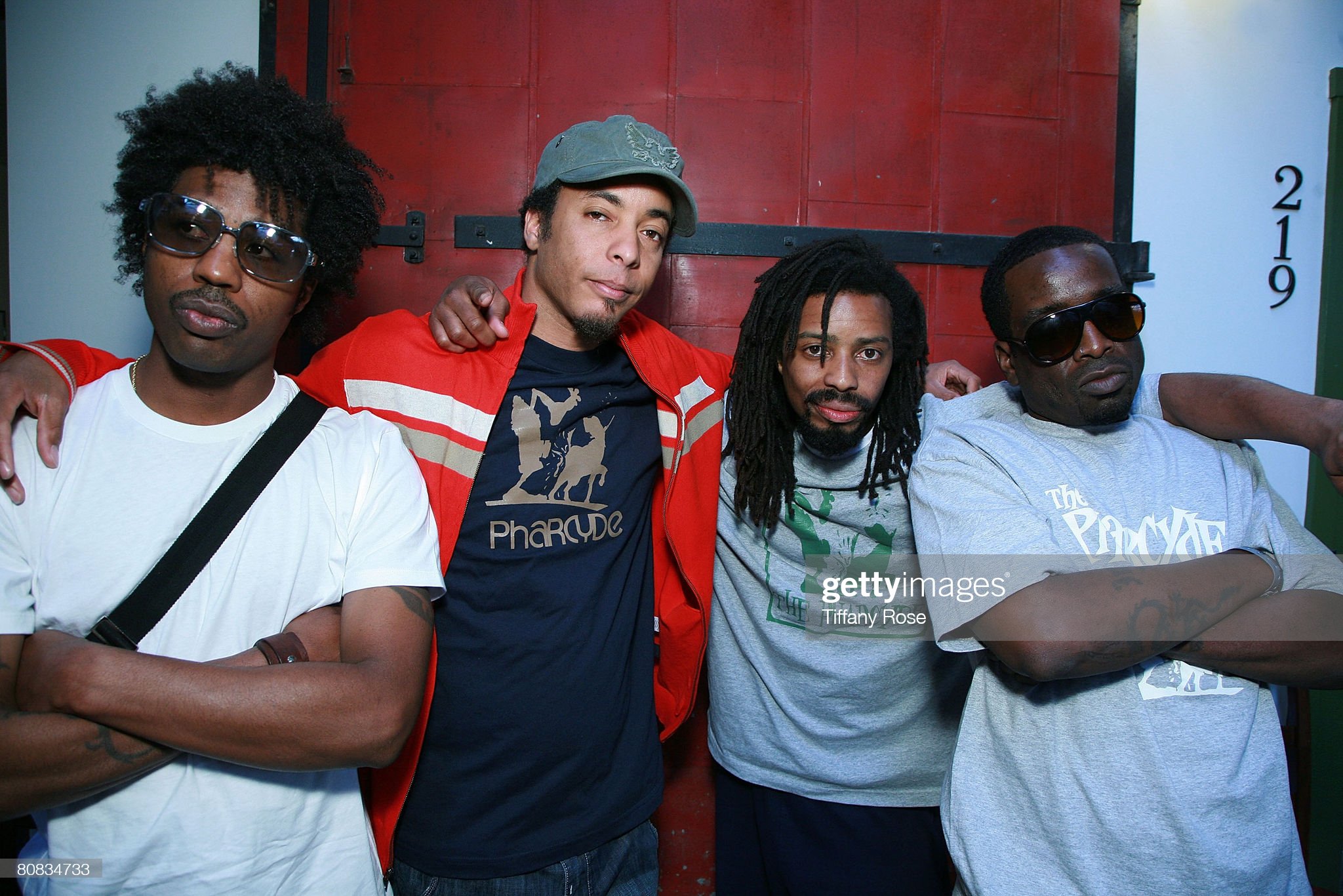 The Pharcyde announces they will reunite and headline Rock the Bells at the Rock the Bells/Myspace 2008 Festival Series Press Conference at the Hip Kitty Jazz and Fondue on April 22, 2008 in Claremont, California. (Photo by Tiffany Rose/WireImage)