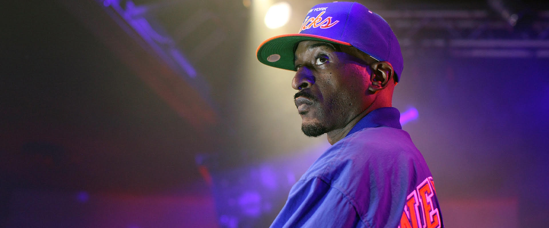 NEW YORK, NY - JUNE 12: Rapper Rakim on stage at the New York Premiere Of Ice-T's Directorial Debut Film "Something From Nothing: The Art Of Rap" on June 12, 2012 in New York City.