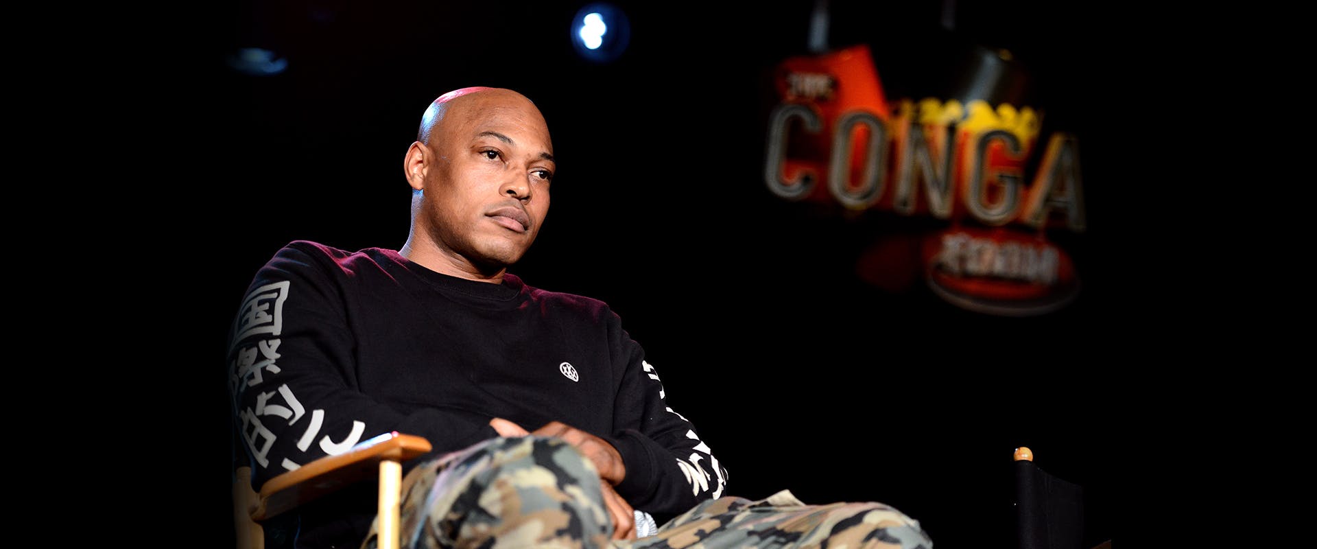 LOS ANGELES, CA - JUNE 14: Rapper/actor Sticky Fingaz attends Diversity Speaks at the Los Angeles Film Festival hosted by Blackhouse: Cine-Sounds during the 2014 Los Angeles Film Festival at The Conga Room at L.A. Live on June 14, 2014 in Los Angeles, California.