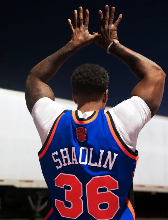 Wu York Knicks Jersey