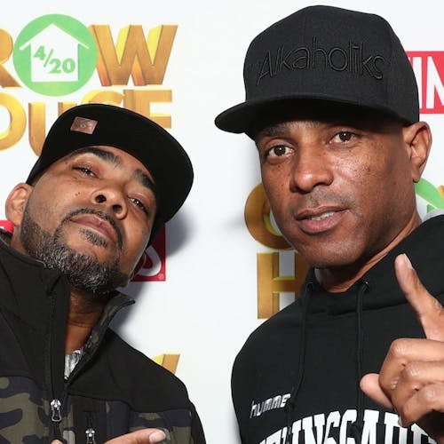 Alkaholiks attends the "Grow House" World Premiere at W Los Angeles - Westwood on April 17, 2017 in Los Angeles, California.