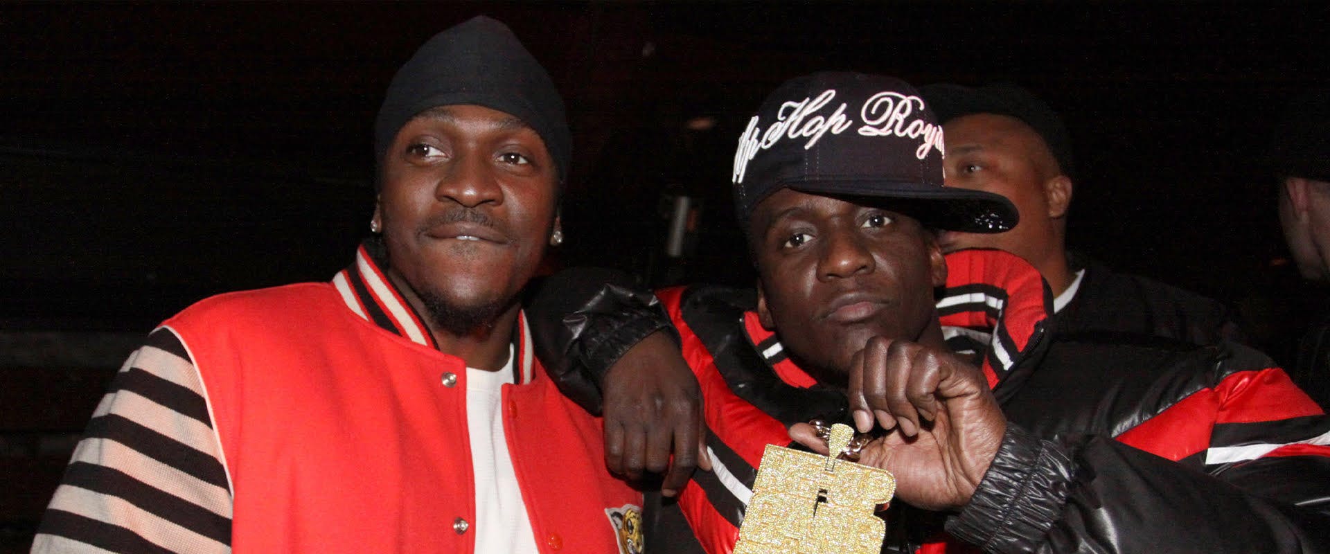 Pusha T and Malice of Clipse attend the Clipse Til The Casket Drops album release party at Pink Elephant on December 9, 2009 in New York City