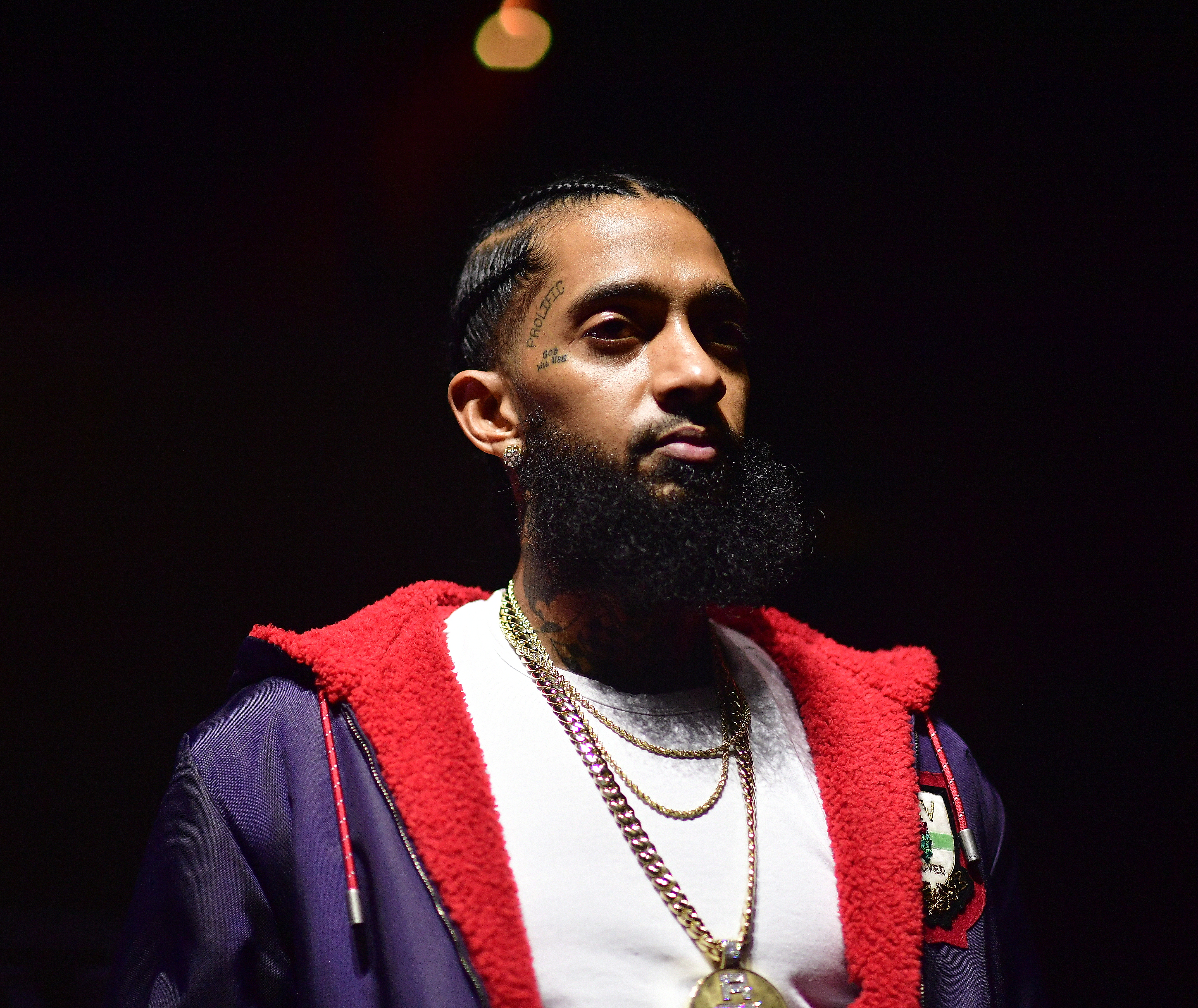 Rapper Nipsey Hussle attends A Craft Syndicate Music Collaboration Unveiling Event at Opera Atlanta on December 10, 2018 in Atlanta, Georgia.